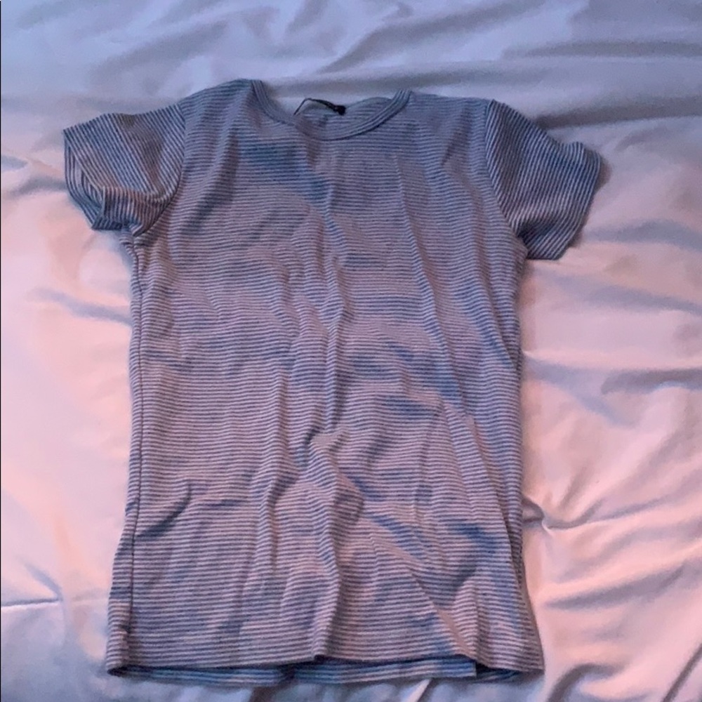 long short sleeved brandy shirt